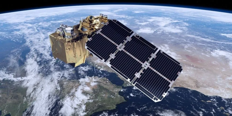 Sentinel 2. Satellit Gesundheit Erde
