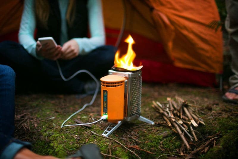 G 2906 réchaud de camping biolite USB kocher 6