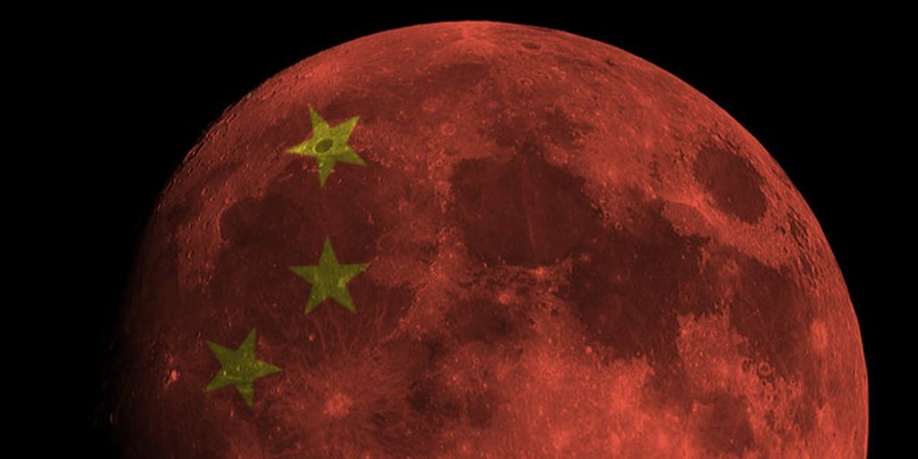 China baut einen künstlichen Mondsatelliten