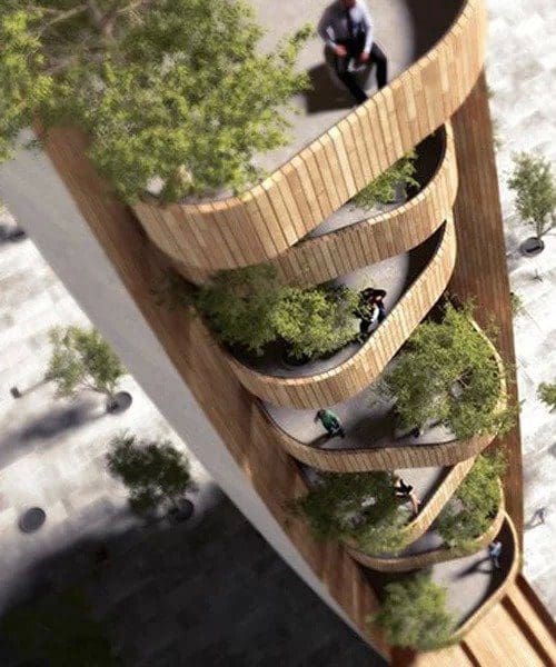 Vertical forest in Zagreb