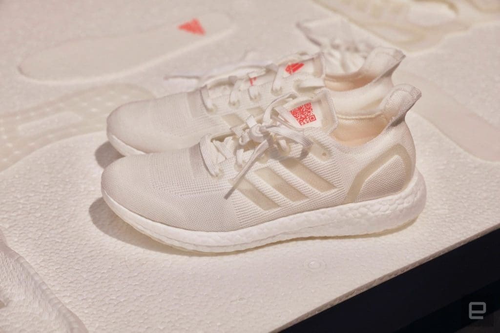 Adidas Loop infinite shoe with returnable space Near future