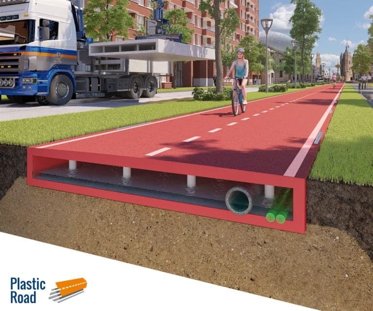 Plastikstraßen