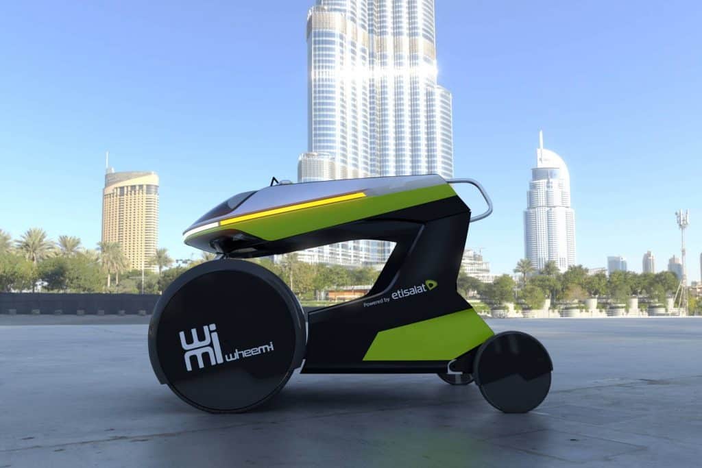 WheeM-I, electric vehicle for the disabled