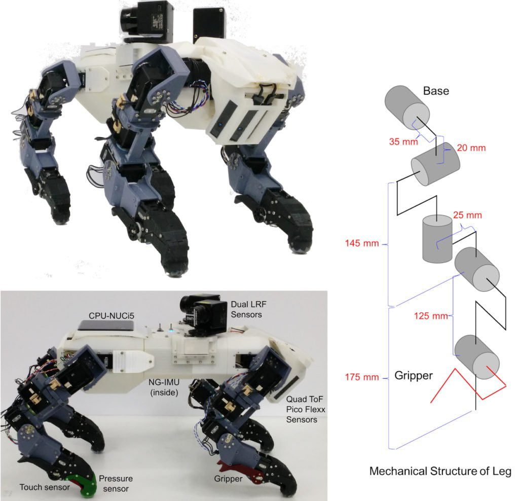 Robot quadrupedi