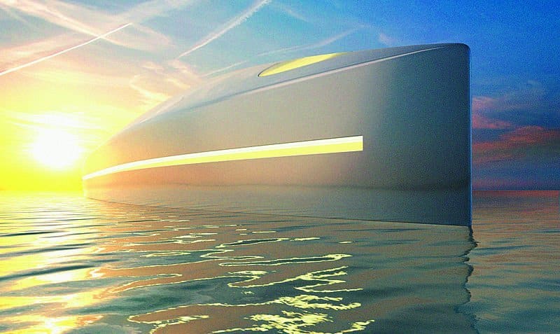 Project L, gli esterni dello yacht del futuro