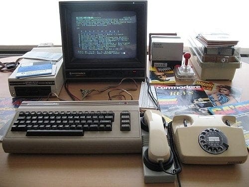 computer vintage - commodore 64