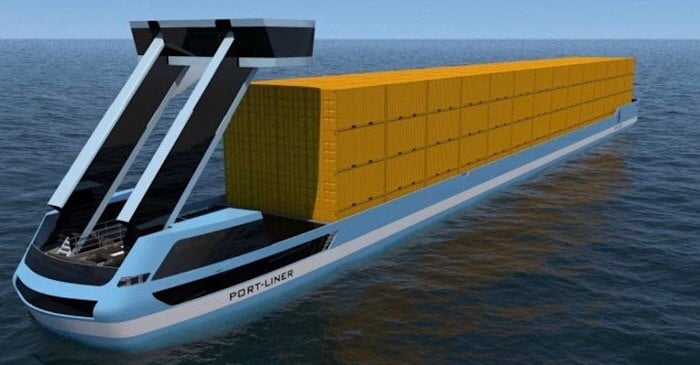 electric container ships