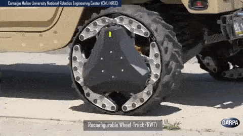 Configurable transformer wheel