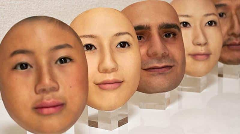 3D mask to deceive facial recognition