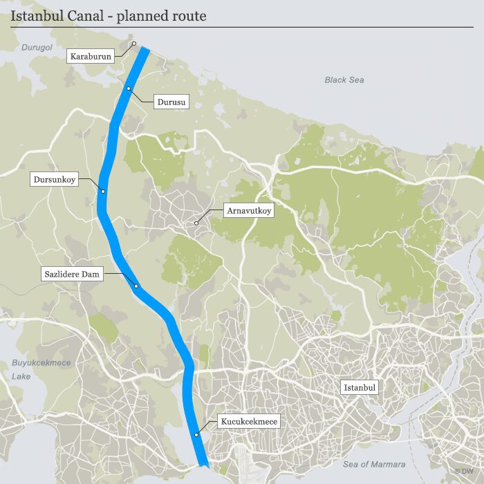 Canale di Istanbul, il nuovo Bosforo
