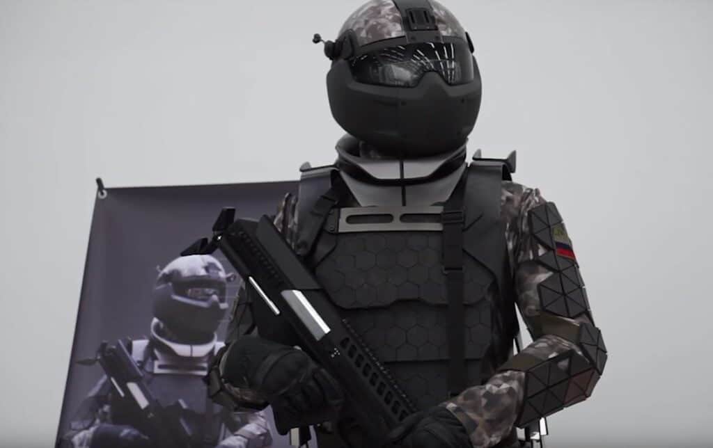 Rússia mostra exoesqueleto com motor ativo para Ratnik 3 Soldado do Futuro 128211 1