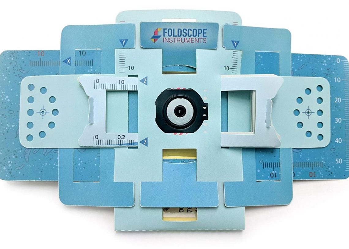 Foldscope, the folding light microscope that costs less than a dollar
