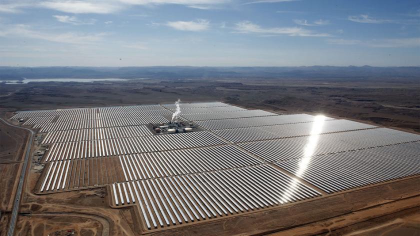 Energia pulita deserto del Sahara
