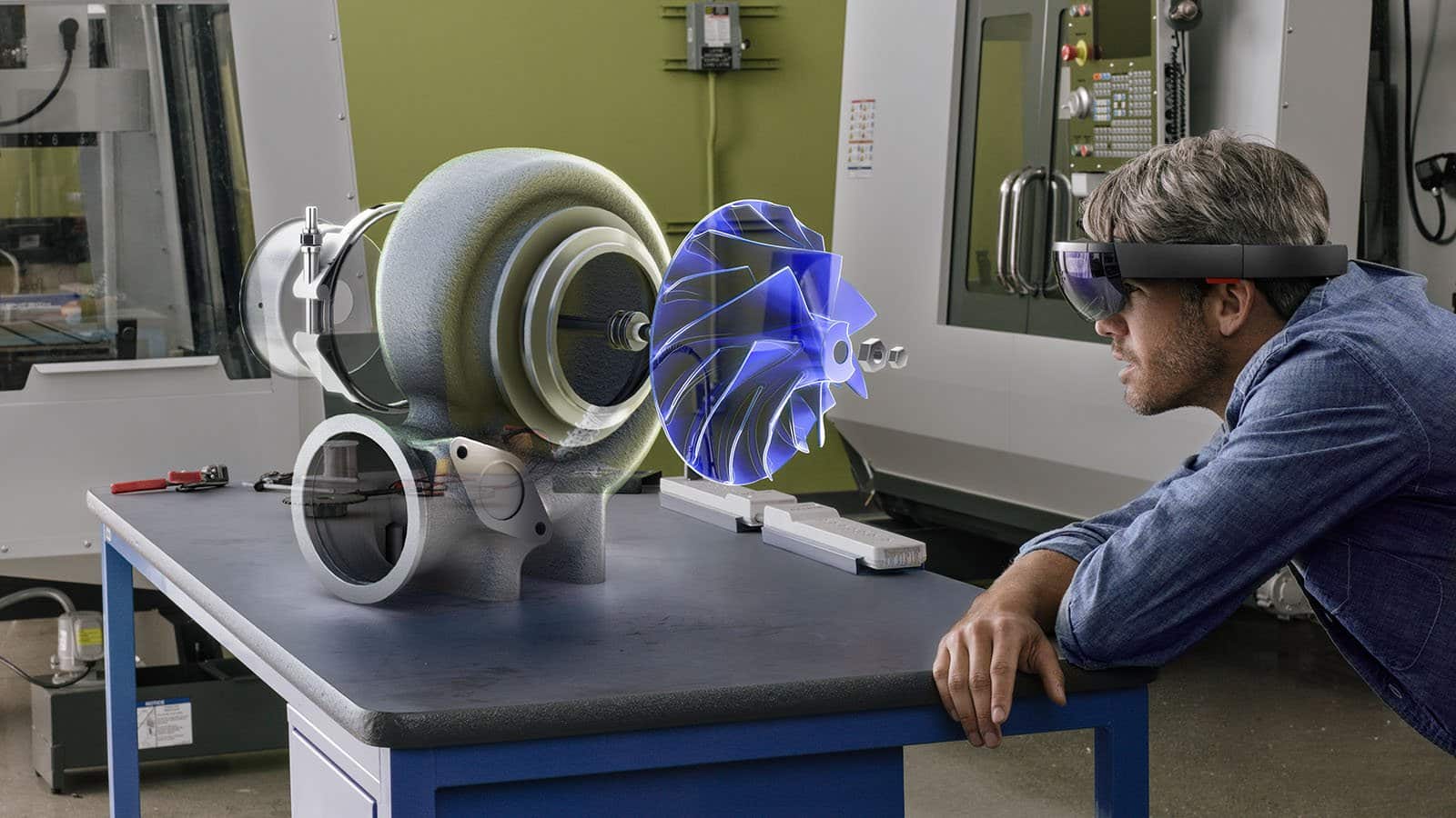 Microsoft réalité mixte Hololens Business 2017 11 1 01