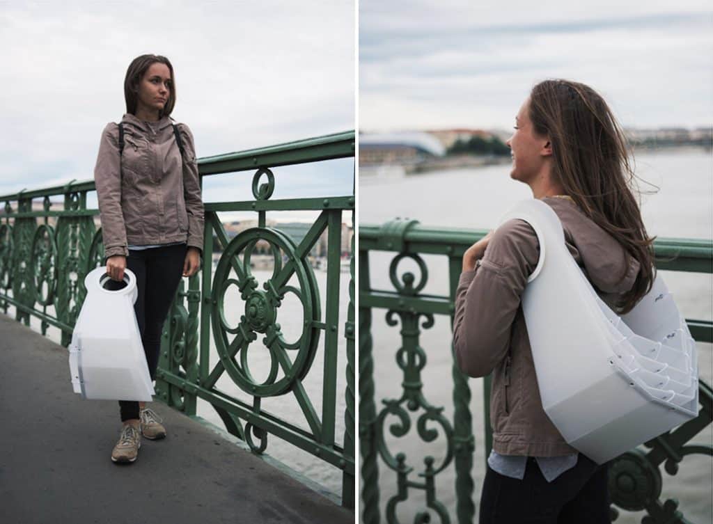 Après votre parapluie portable