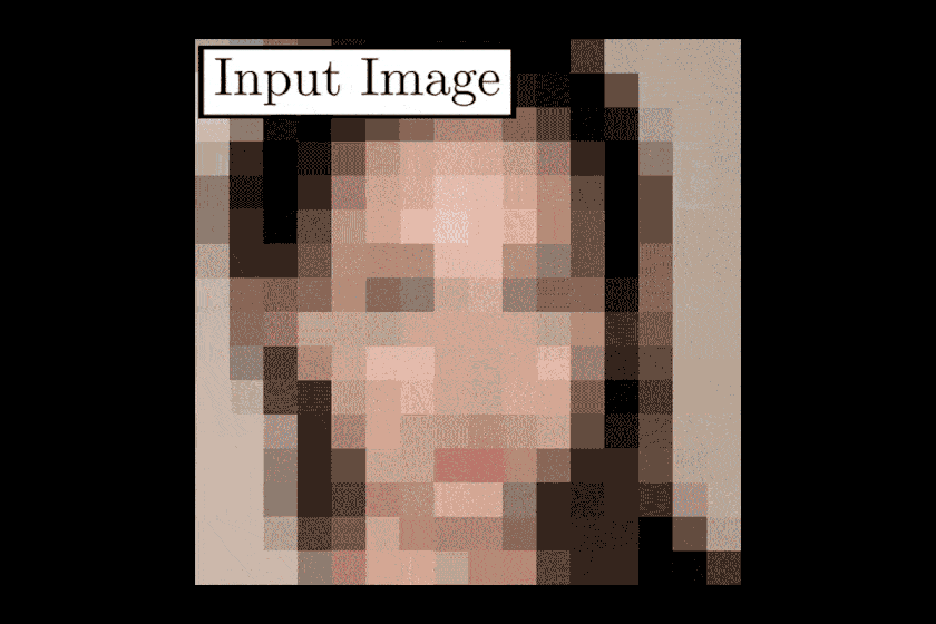 pulse GAN, da pixel sfocati a foto HD