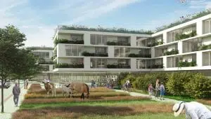 Tirana Riverside, un distretto resistente al coronavirus