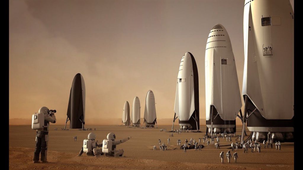 Илон Маск продолжает верить, что город с населением в 1 миллион человек уйдет на Марс к 2050 году v3 422915