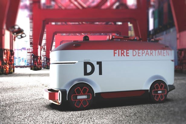 camión de bomberos autónomo, vehículos futuros