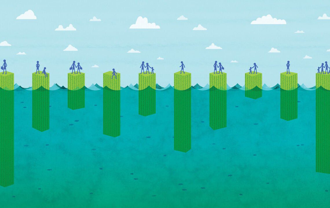 絶滅の危機にあるワニ