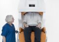 MRI in the head, brain resonance