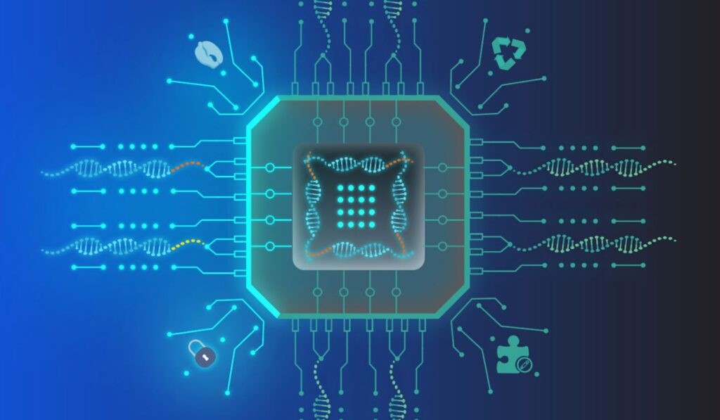 armazenamento de dados no DNA