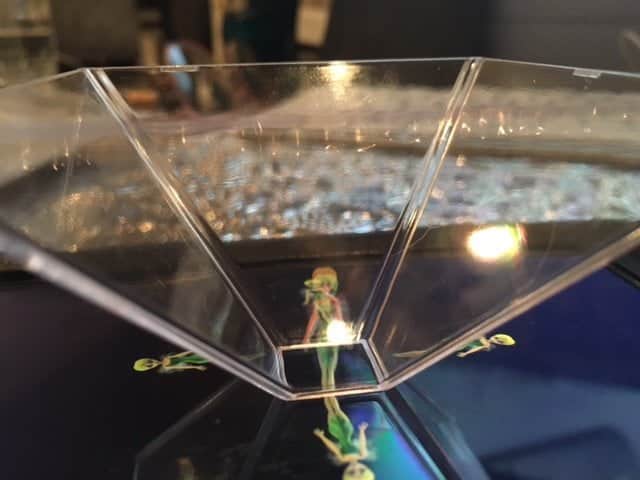 holograma e tecnologia holográfica