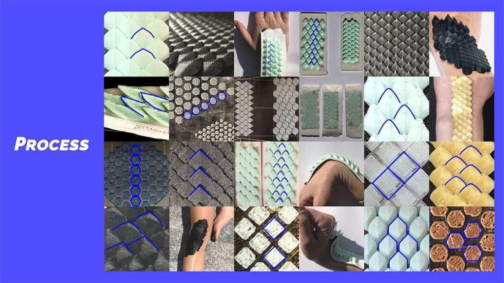 Ortesis biodinámica ESCALADA con diseño generativo