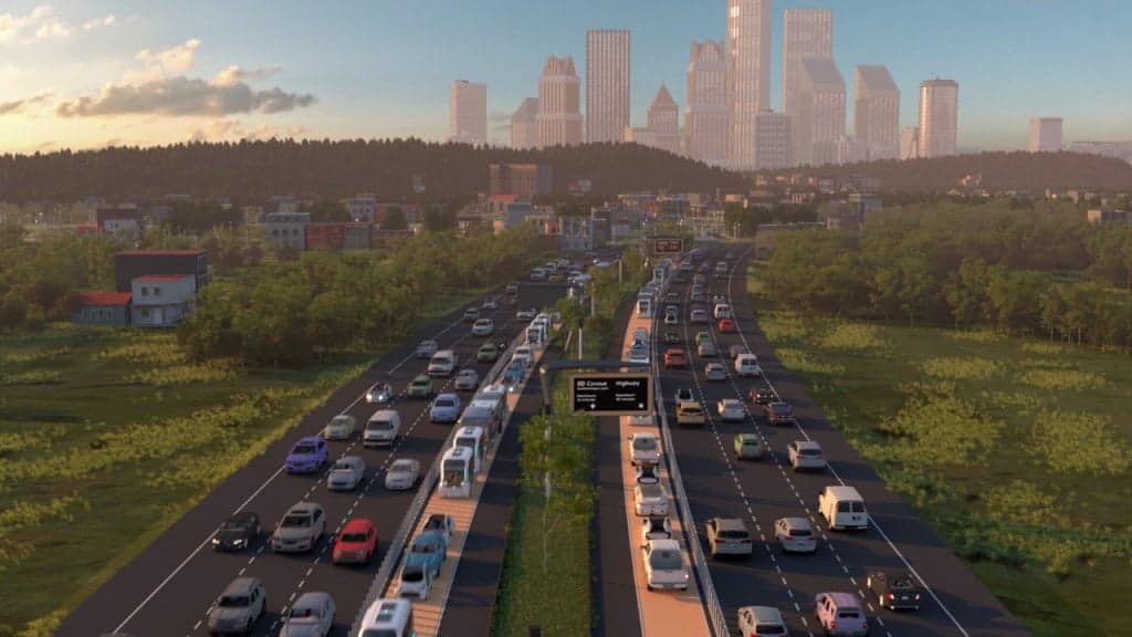 Strada del futuro, la strada per veicoli autonomi che la startup Cavnue progetta tra Detroit e Ann Arbor 