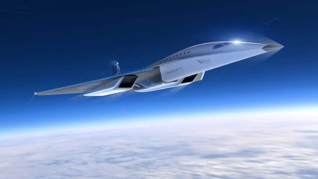Il nuovo aereo supersonico di Virgin Galactic e Rolls-Royce 