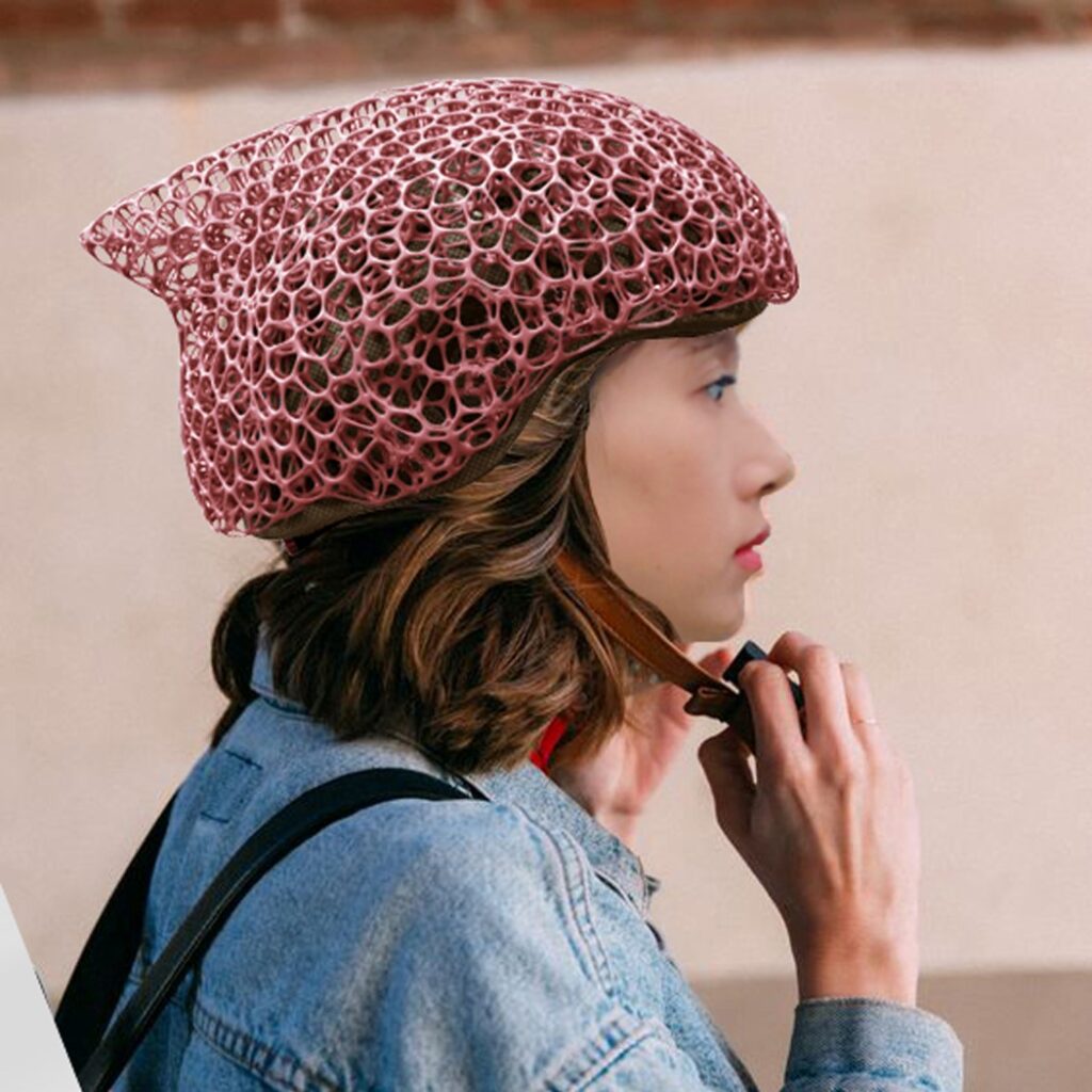 Modelle des Voronoi Fahrradhelms