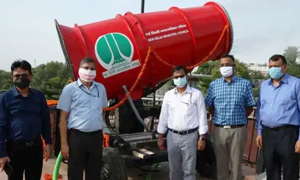 Inquinamento atmosferico: il cannone anti-smog 