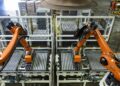 menschliche Arbeitsplätze durch Maschinen ersetzt