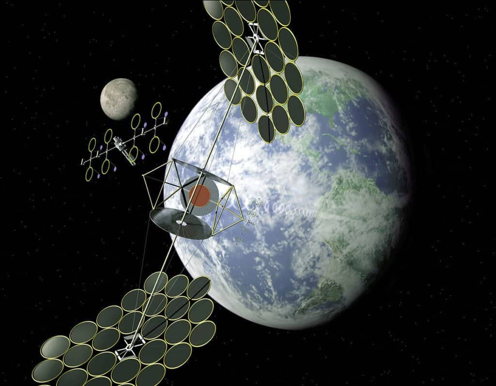 Centrali solari nello spazio per soddisfare il nostro fabbisogno energetico 