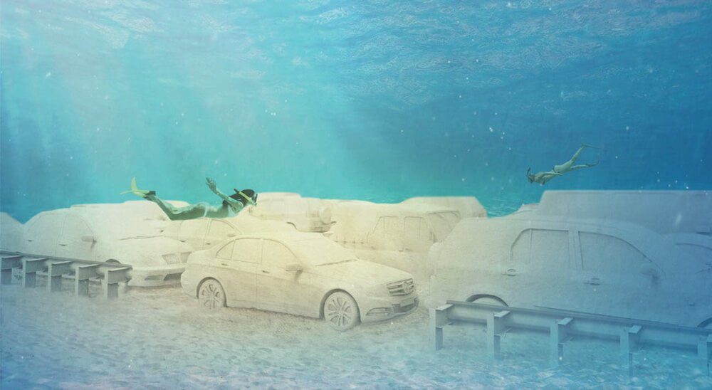ReefLine, un parc public sous-marin à Miami qui fait également office de récif de corail artificiel