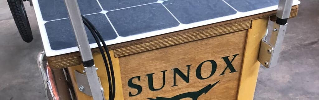 Sunox Screecher для личного передвижения на солнечных батареях
