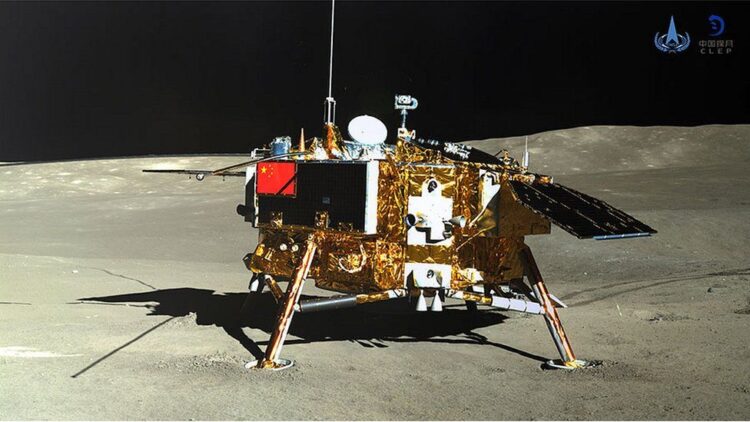 chang'e 4, lander dell'ultima missione lunare cinese