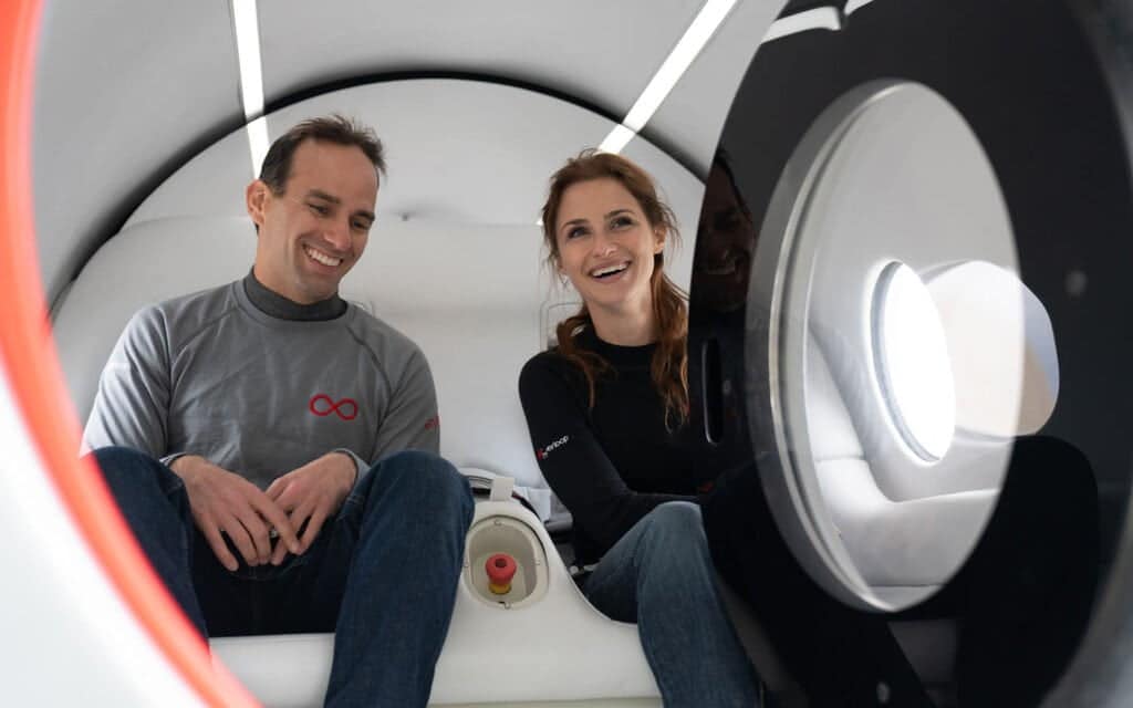Prueba de Virgin Hyperloop