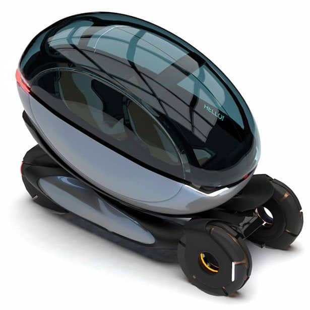 Shell 2030 futura city car