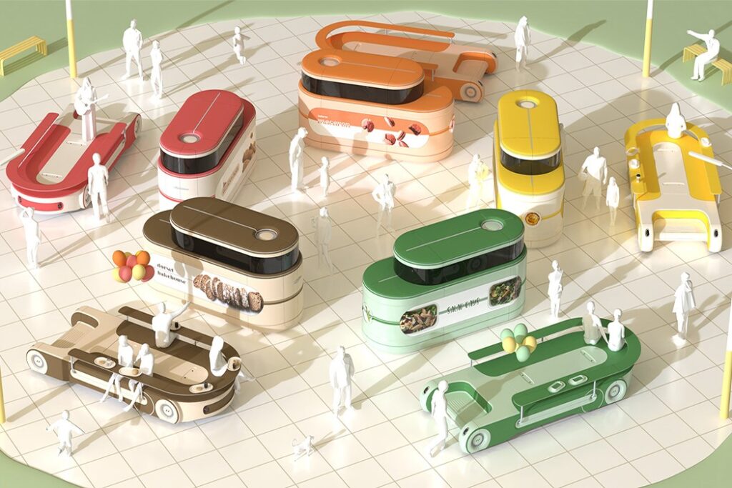 camiones de comida modulares