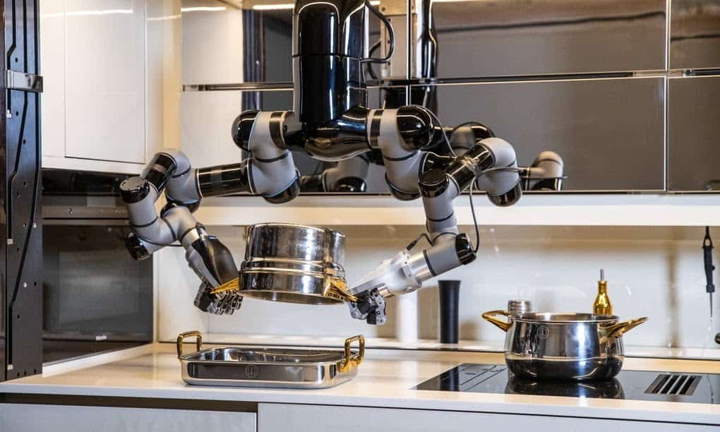 Cozinha robótica Moley Robotics
