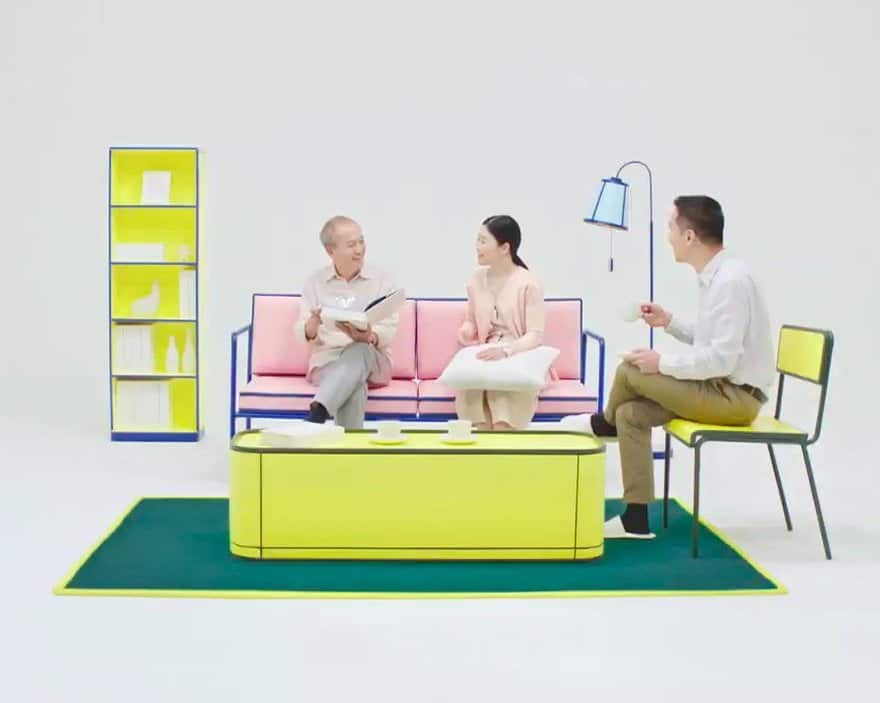 HomePro 7: 1 meubles de contraste pour malvoyants