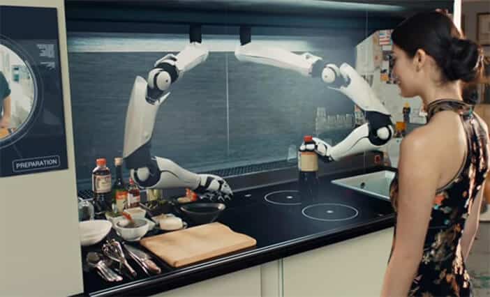 la première cuisine robotisée au monde