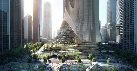 Torre C di Zaha Hadid a Shenzhen