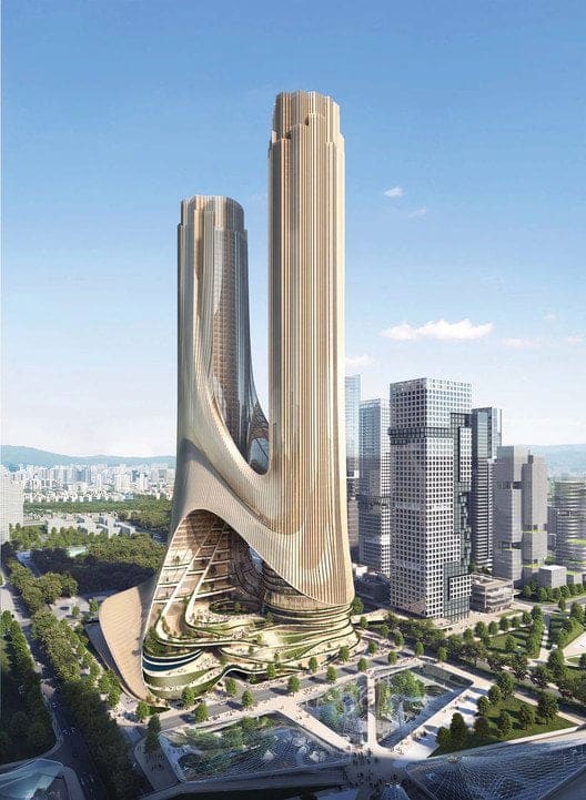 Torre C di Zaha Hadid a Shenzen