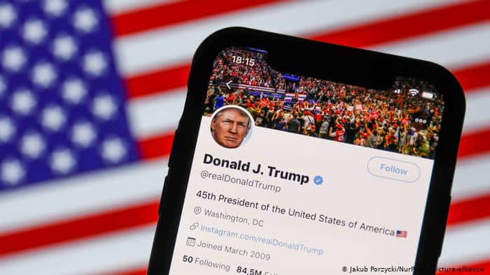Les médias sociaux après l'interdiction de Trump