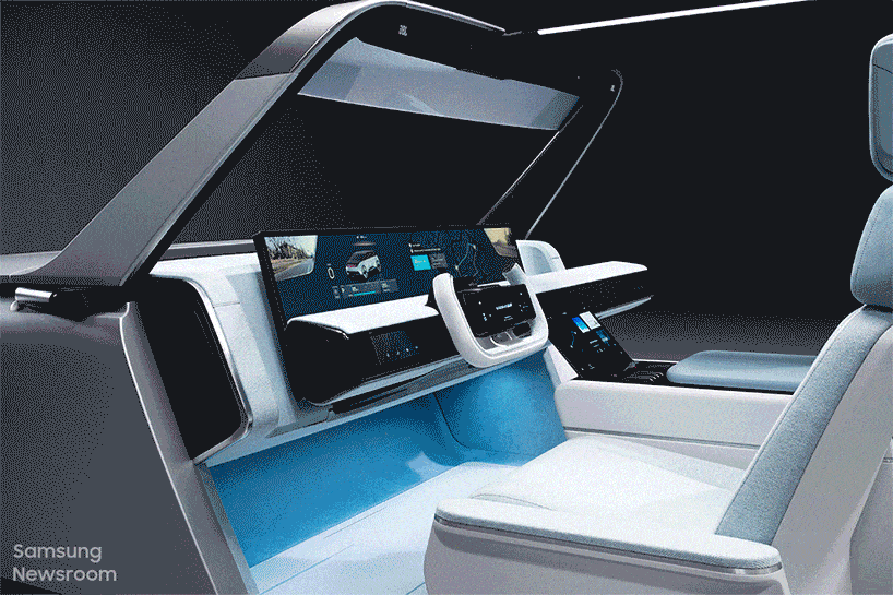 cockpit digitale samsung CES2021