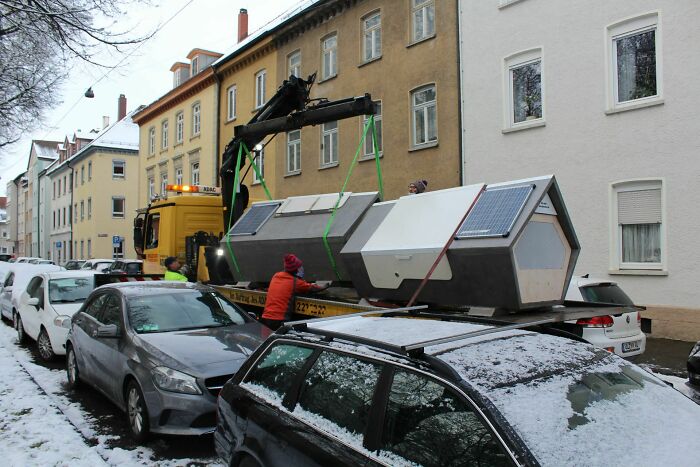 Ulmer Nest, capsule hi-tech per homeless