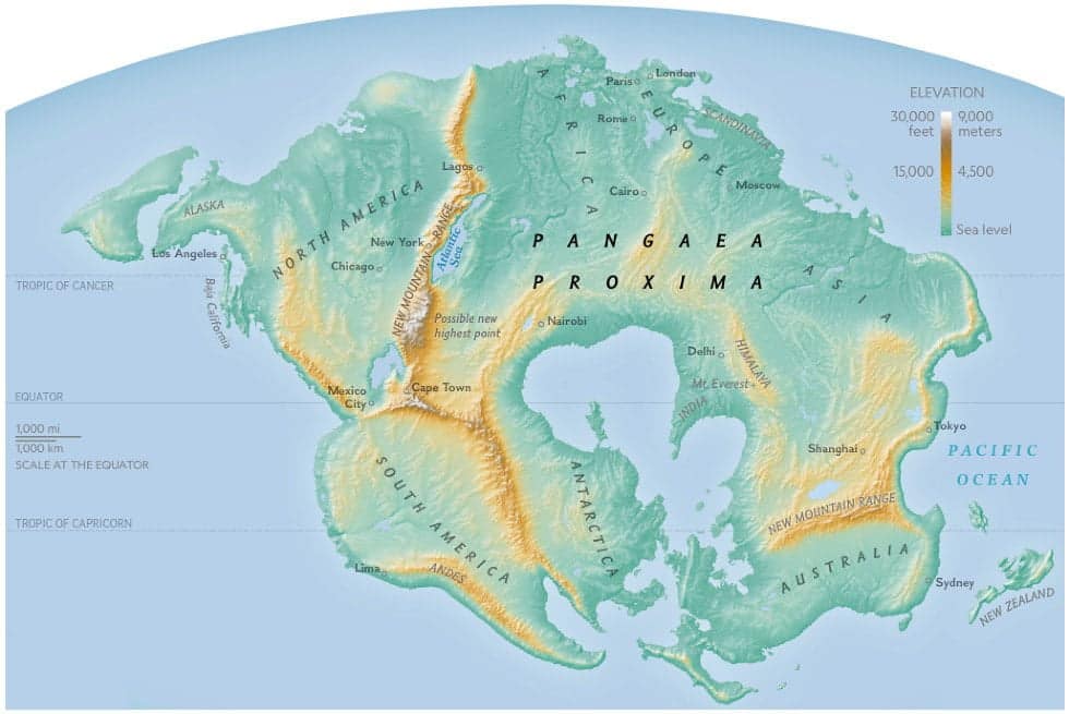 未来の世界地図