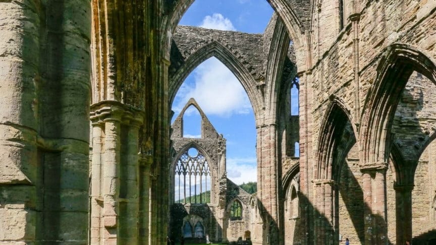Abbaye de Tintern au Pays de Galles MD